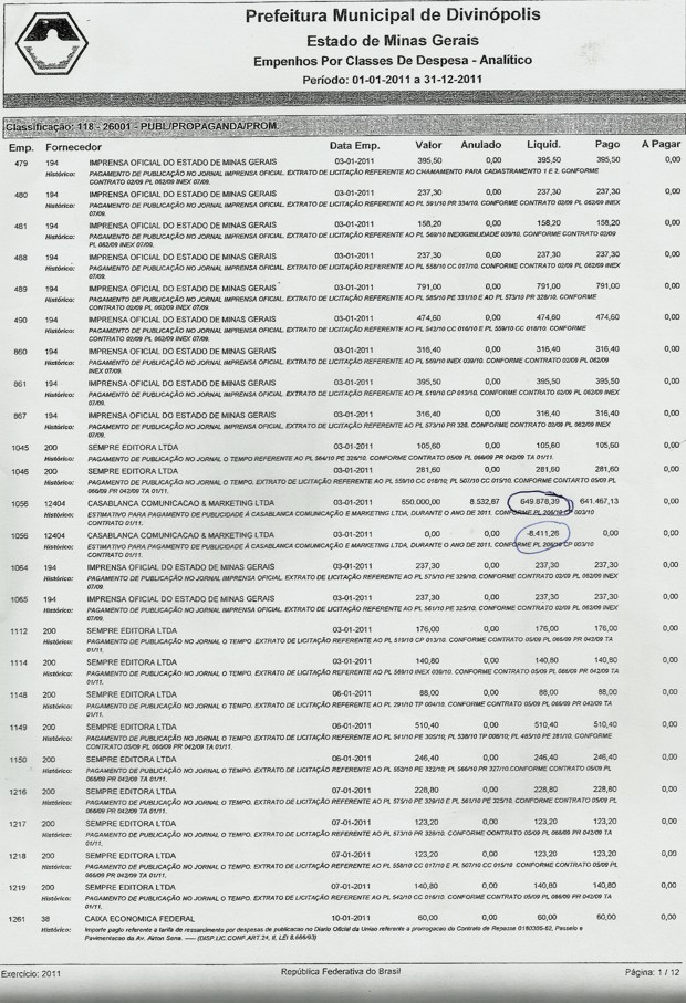 publicidade 2009